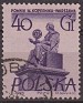 Poland 1955 Monuments 40 Groszv Multicolor Scott 672